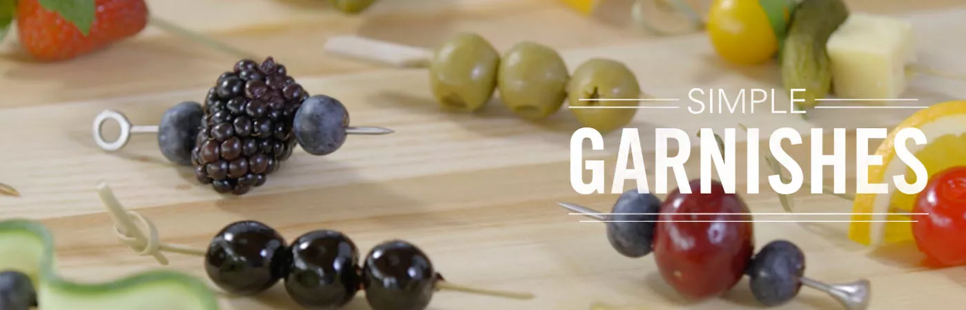 Simple Garnishes
