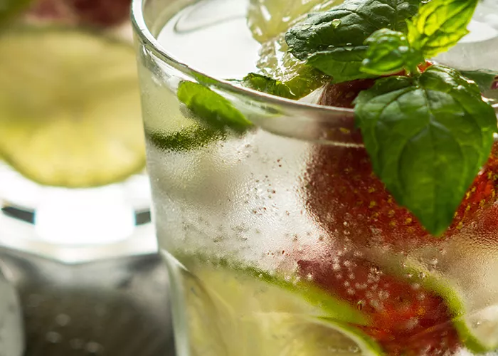 Strawberry Lemonade Mojito