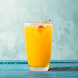 Glass of Yellowhammer Garnished with cherry