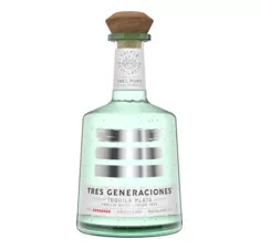 Bottle of Tres Generaciones® Plata Tequila