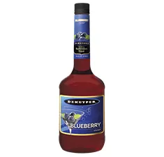 Bottle of DeKuyper® Blueberry Schnapps Liqueur