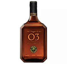 Bottle of JDK & Sons™ O3 Premium Orange Liqueur