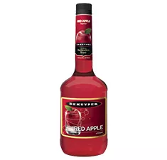 Bottle of DeKuyper® Red Apple Schnapps Liqueur