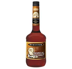 Bottle of DeKuyper® Tropical Coconut Liqueur