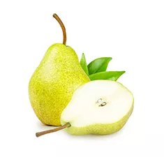 Pear, Sliced