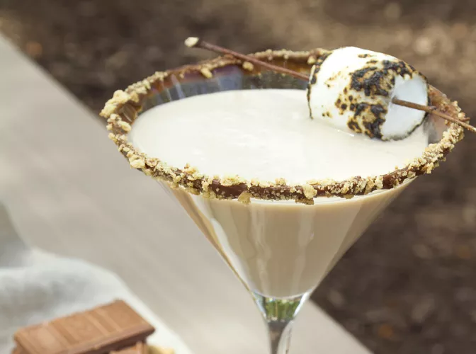 Smore-Tini | The Cocktail Project