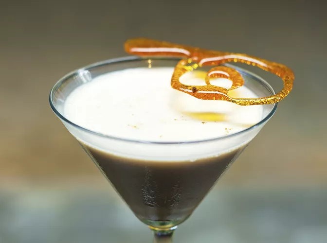 Toffee Drop Martini | The Cocktail Project