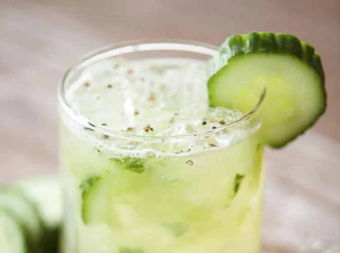 Honey Apple Cucumber | The Cocktail Project