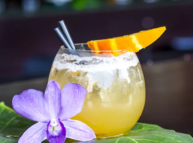 Mango Rum Margarita | The Cocktail Project