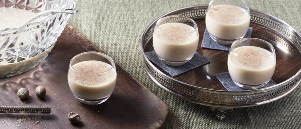 Glasses of Yule Nog