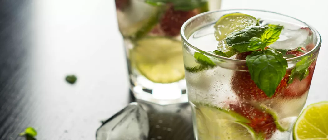 Strawberry Lemonade Mojito
