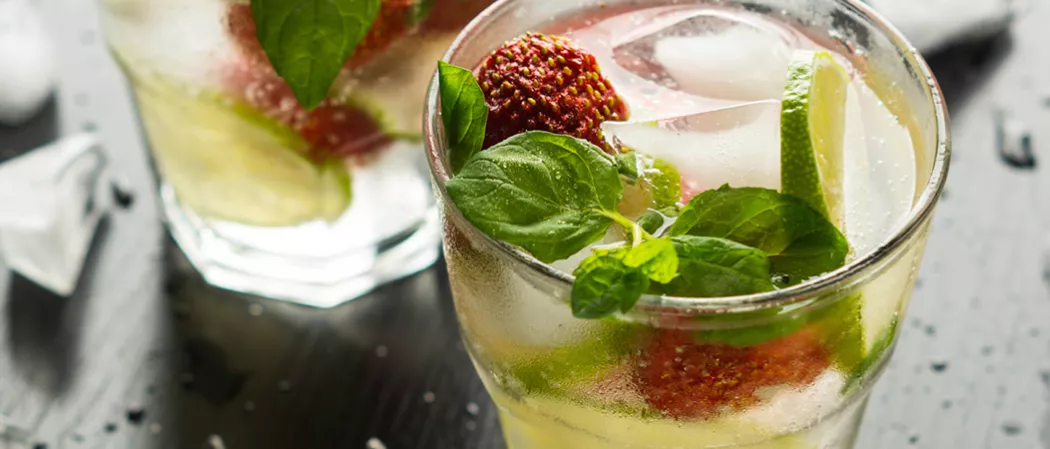 Strawberry Lemonade Mojito