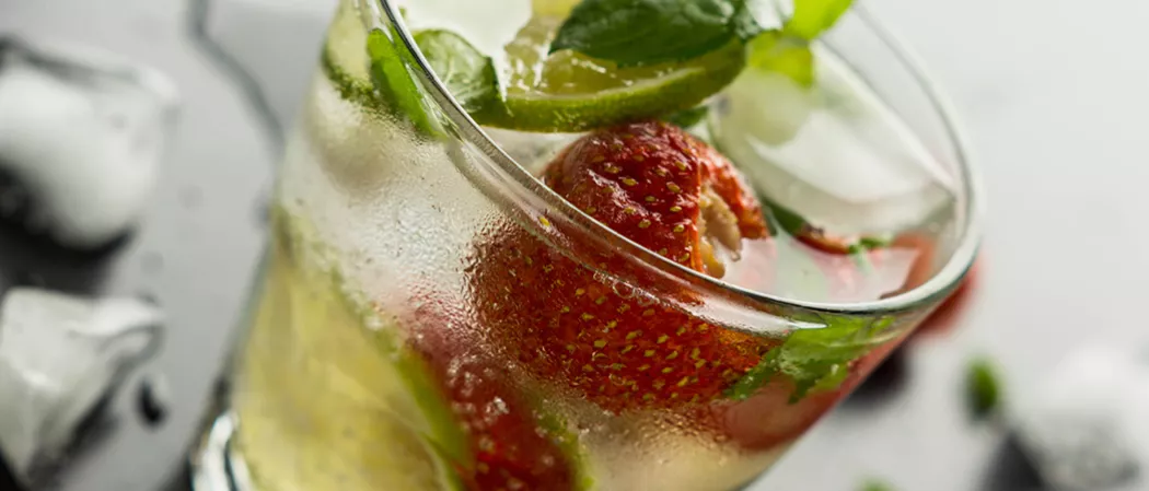 Strawberry Lemonade Mojito