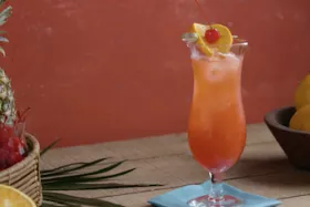Thumbnail of a video which features recipe of Hurricane