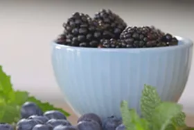 Thumbnail of a video which features recipe of Peach Sangria
