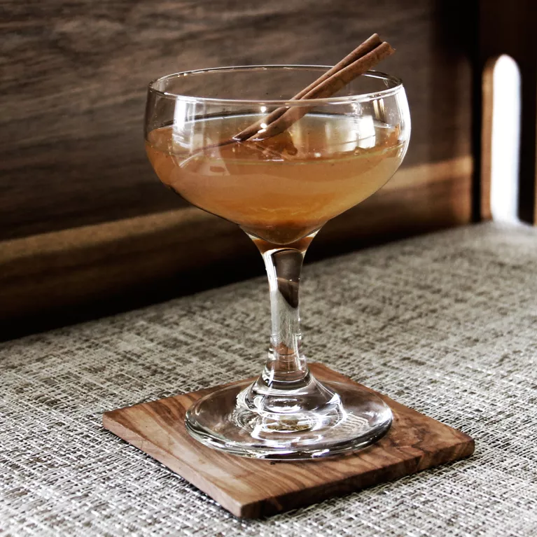 Pumpkin Bourbon Cider | The Cocktail Project