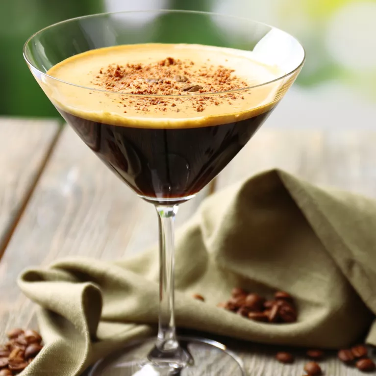 Mocha Razz-Tini Cocktail Recipe with Vodka | The Cocktail Project