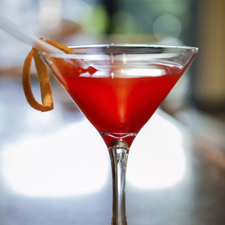 Red Greyhound Pinn-Tini | The Cocktail Project